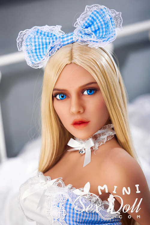 100-119cm 103cm (3ft4)Blonde Small Sex Doll-Viola 16