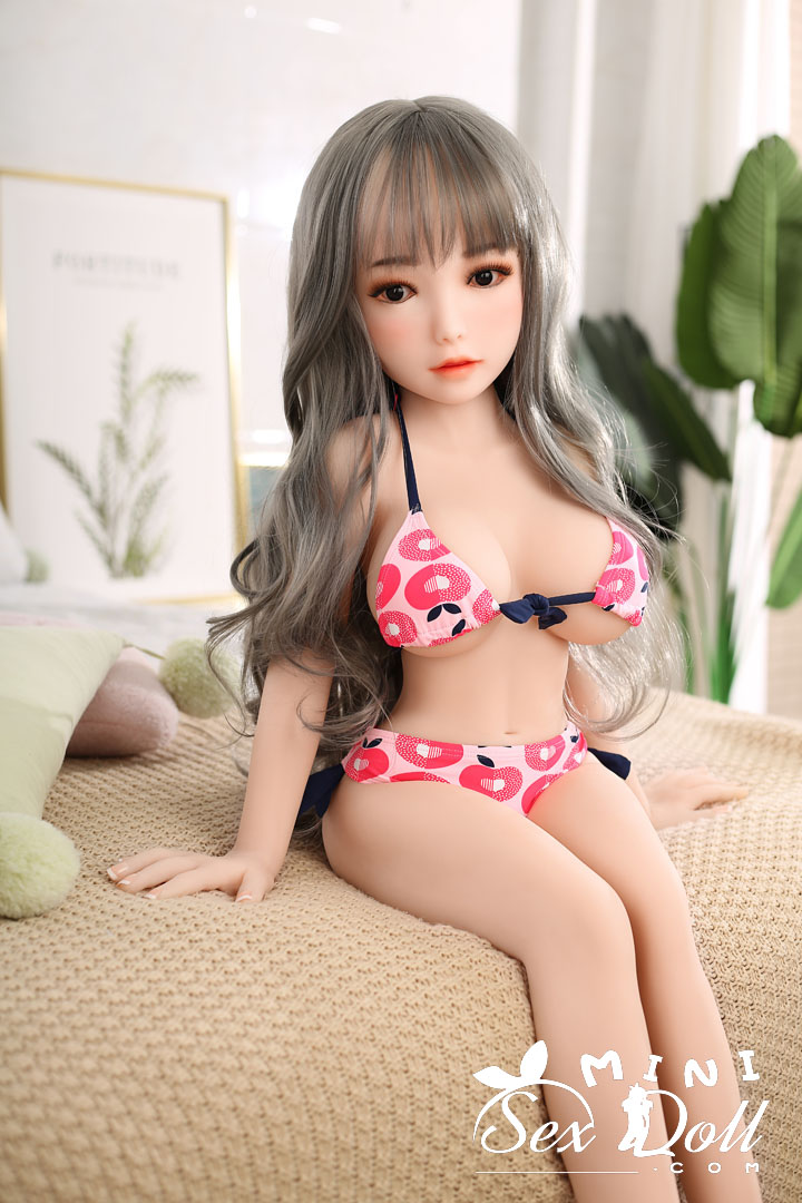 100-119cm 100cm(3ft2) Young Asian Big Tit Cheap Mini Sex Doll-Josey 5