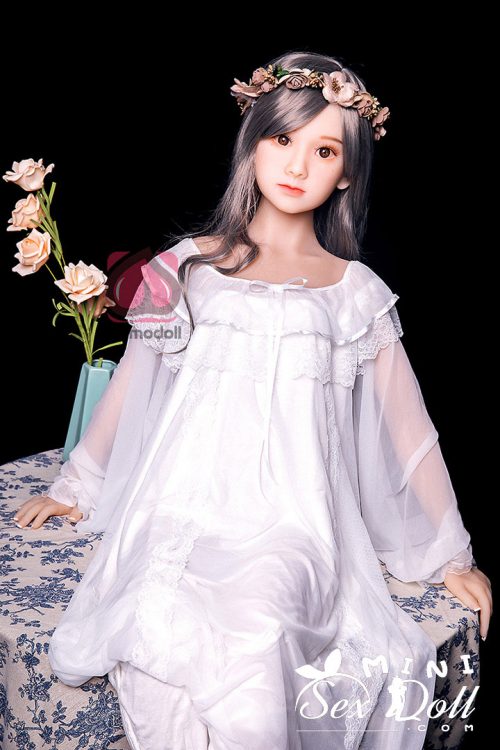 120-139cm 132cm(4ft3) Young Asian Flat Chested Realist Sex Doll-Kurumi