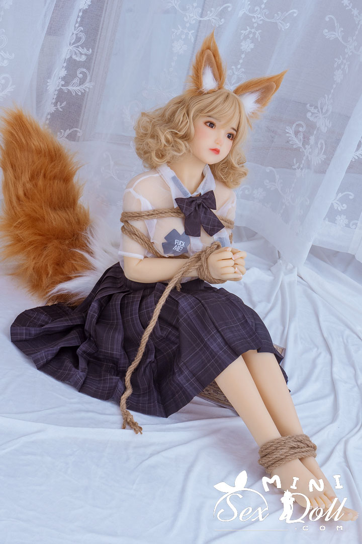 120-139cm 130cm(4ft2) Blonde Small Breast Real Love Dolls-Gattie 8