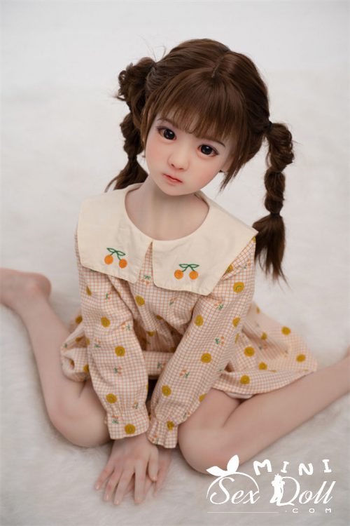 100-119cm 108cm(3ft5) Young Flat Chested Child Size Sex Doll-Nelly