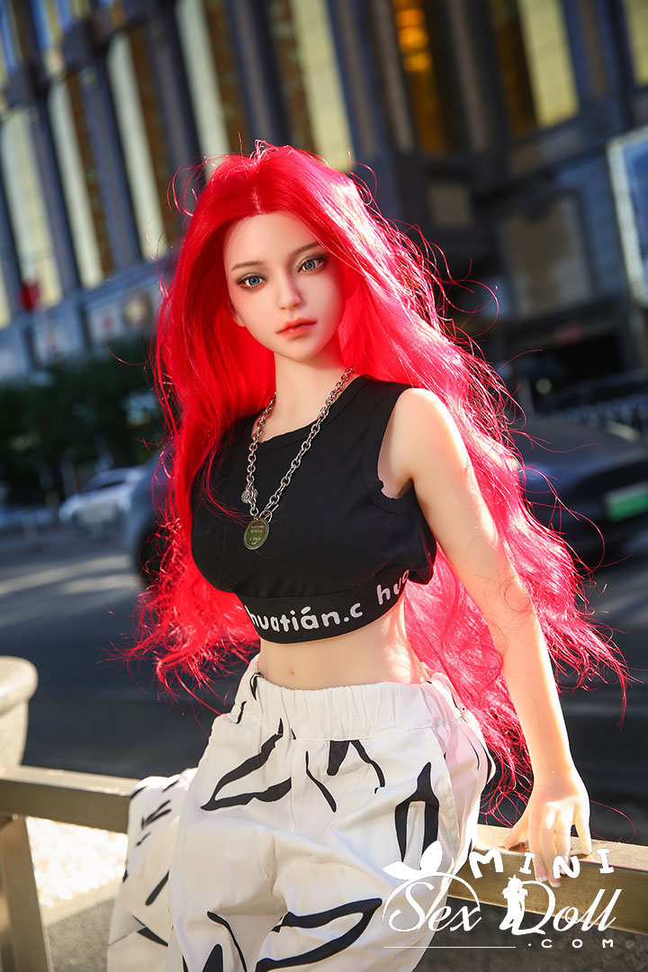 $600-$799 125cm(4ft1) Red Hair Most Realistic Sex Dolls For Men-Una 11