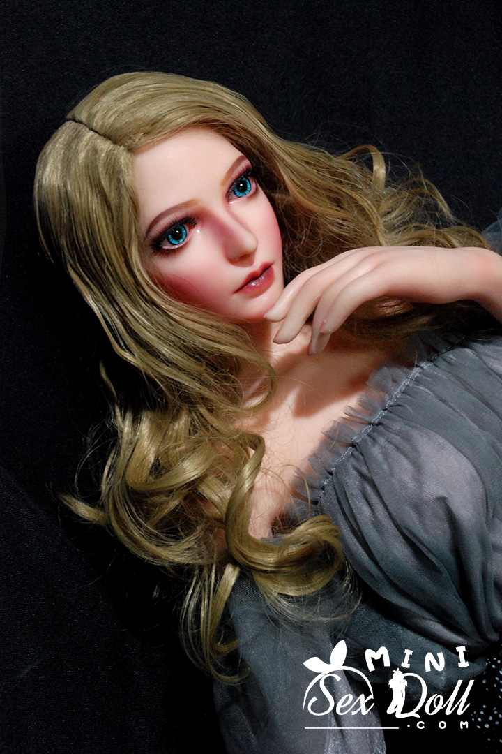 $1000+ 102cm(3.34ft) Blonde Mini Silicone Sex Doll-Momoe 11