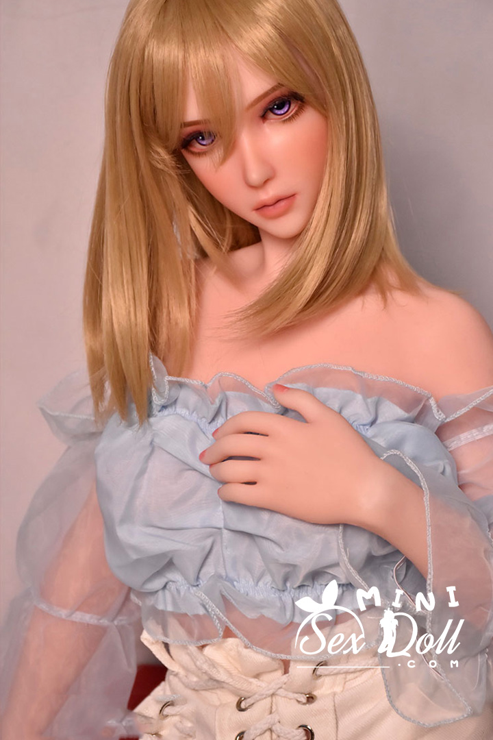 $1000+ 102cm(3.34ft) Mini Blonde Silicone Sex Doll-Miko 7
