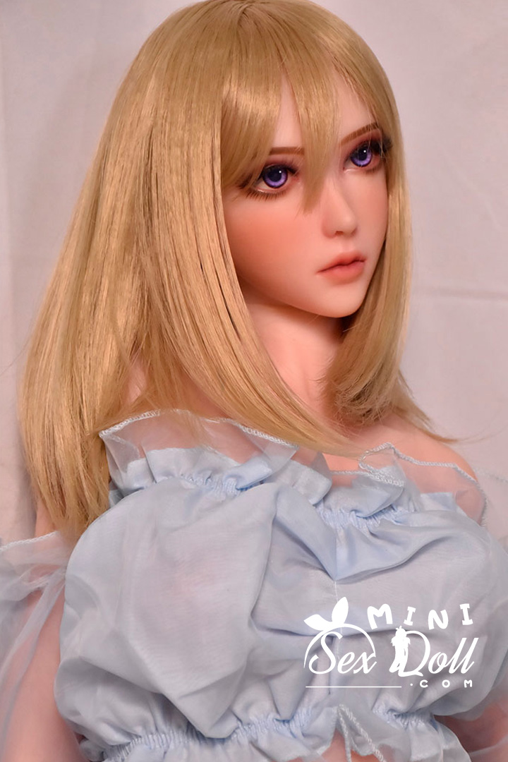 $1000+ 102cm(3.34ft) Mini Blonde Silicone Sex Doll-Miko 16