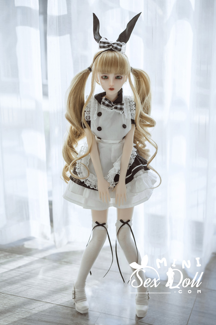 <$600 60cm(1.97ft) Maid Blonde Petite Sex Doll-Yvonne 7