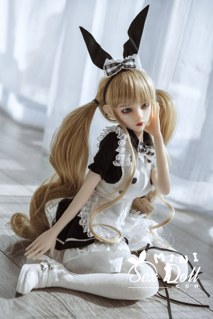 <$600 60cm(1.97ft) Maid Blonde Petite Sex Doll-Yvonne 9
