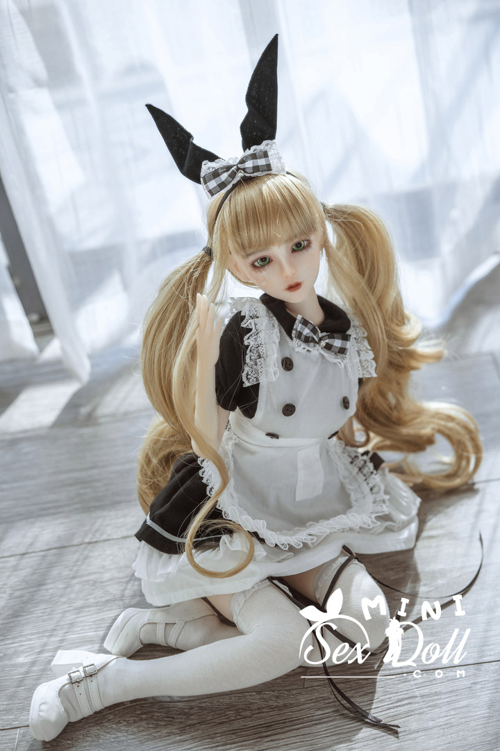 <$600 60cm(1.97ft) Maid Blonde Petite Sex Doll-Yvonne 12