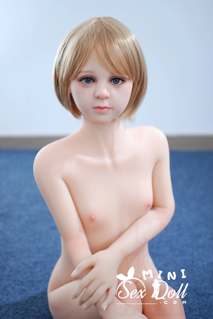 $1000+ 126cm(4ft1) Real Japanese Blonde Mini Sex Doll-Alma 12