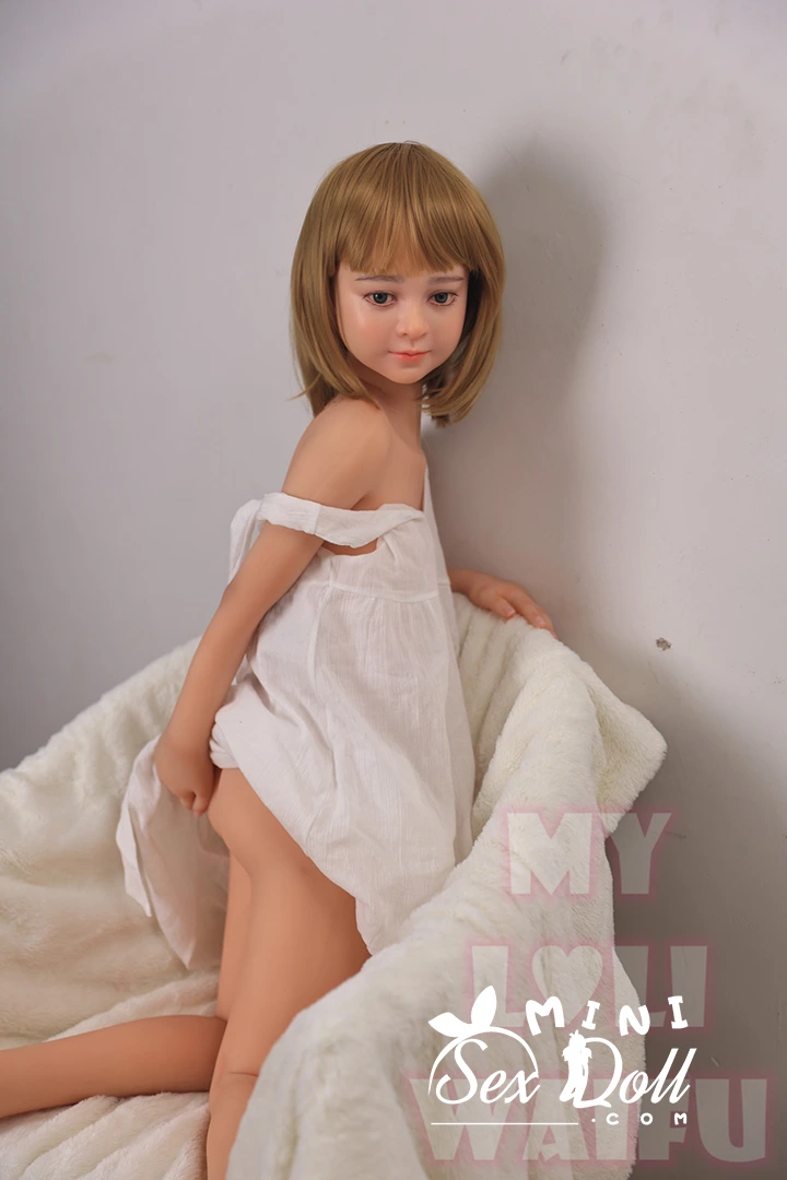 $1000+ 126cm(4ft1) Young Blonde Mini Sex Doll-Julie 17