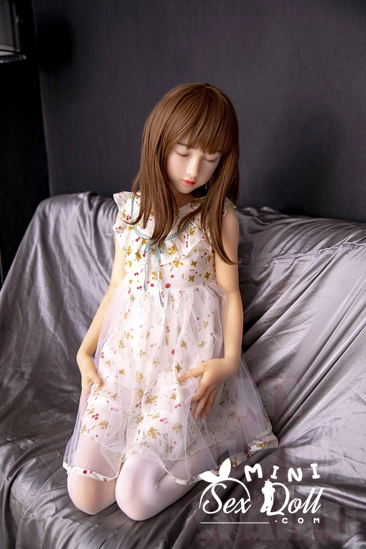 $1000+ 138cm(4ft5) Hyper-Realistic Asian Mini Sex Doll-Mary 5