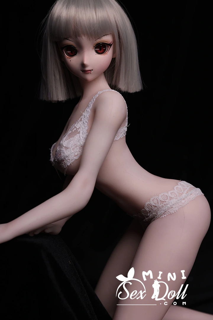 <$600 60cm/1.96ft Silicone Body Skinny Sex Doll Small-Rose 11
