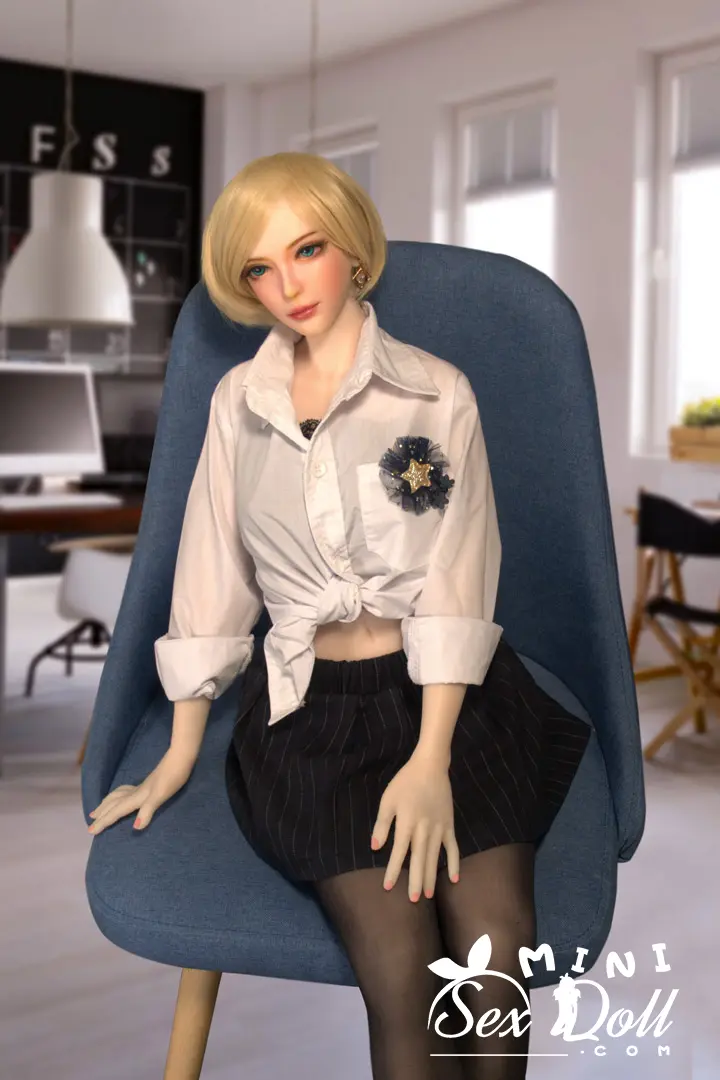 $1000+ 102cm/3.34ft Desirable Blond Midget Sex Doll-Darlene 19