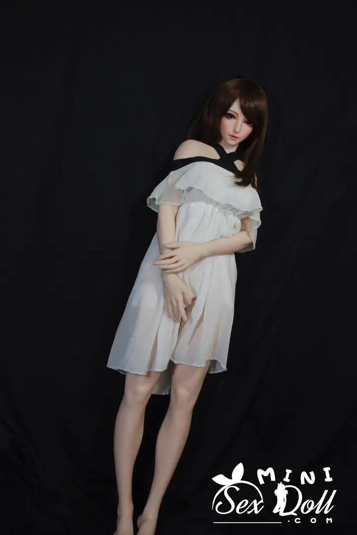$1000+ 102cm/3.34ft Japanese Silicone Girl Sex Doll-Nero 9