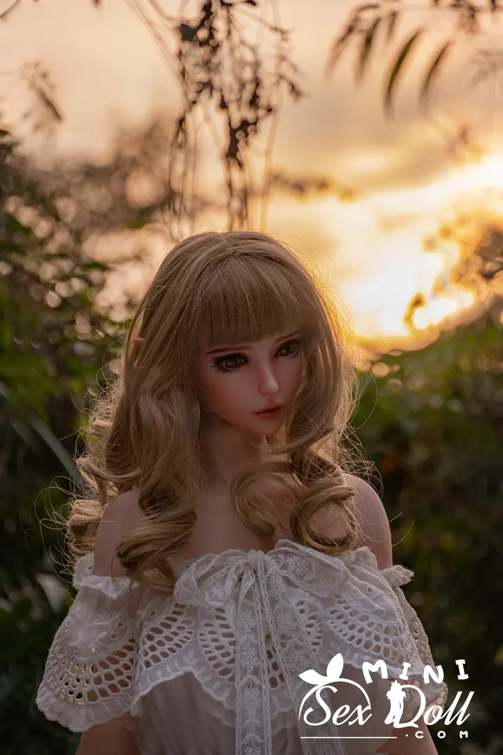 $1000+ 102cm/3.34ft Blonde Elf Silicone Sex Doll-Danica 8