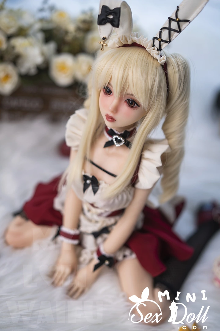 $800-$999 60cm/1.97ft Exquisite Blonde Mini Sex Doll-Jelena 14