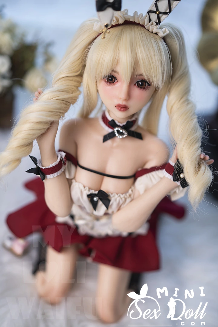 $800-$999 60cm/1.97ft Exquisite Blonde Mini Sex Doll-Jelena 5