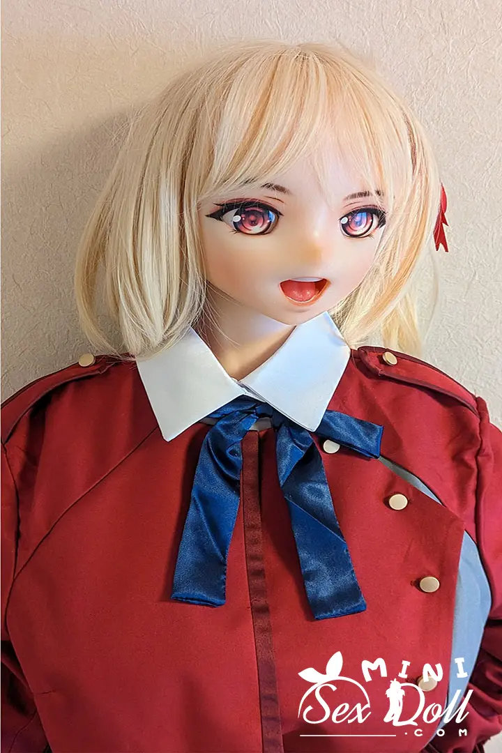 $1000+ 148cm/4.85ft Blonde Mini Sex Doll-Nishikigi Chisato 6