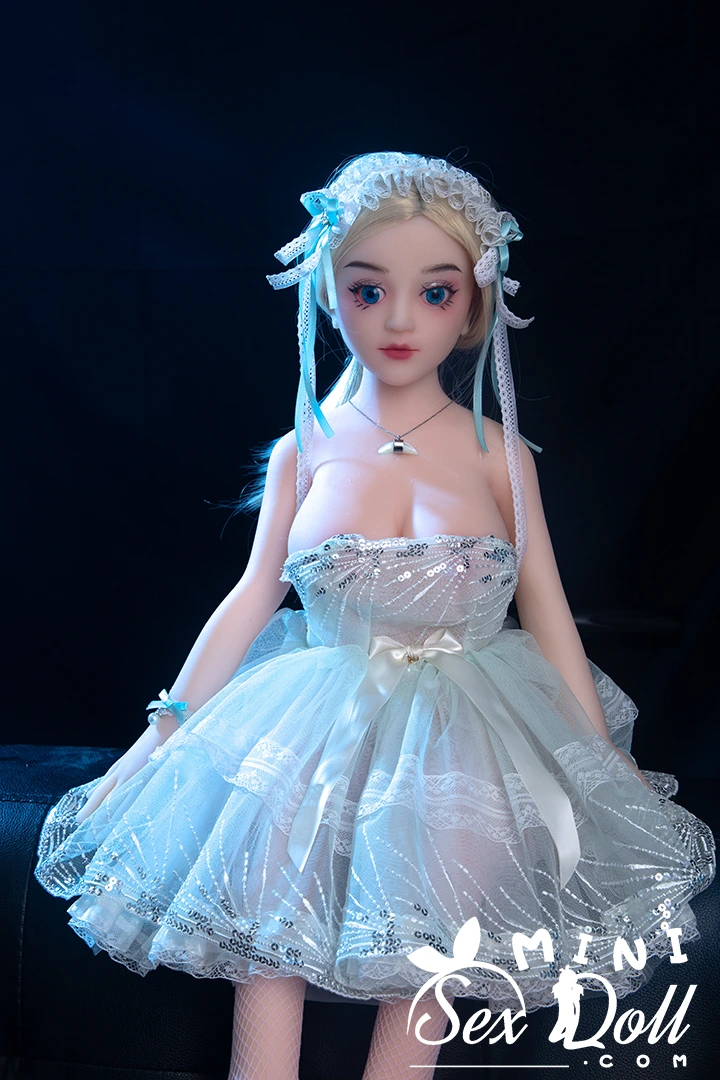 <$600 68cm/2.23ft Blonde Big Boobs Small Sex Doll-Chaya 6